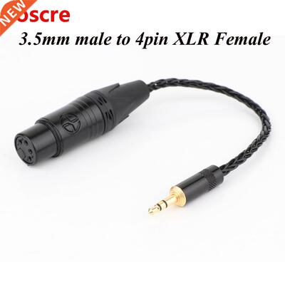 3.5mm Trrs Balanced Male to 4-pin XLR Balanced Female Headph