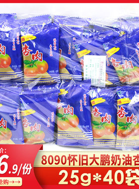 大鹏甘肃特产奶油雪花80后杏肉