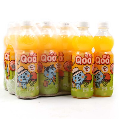 酷儿橙汁450ml*12果汁橙汁果汁