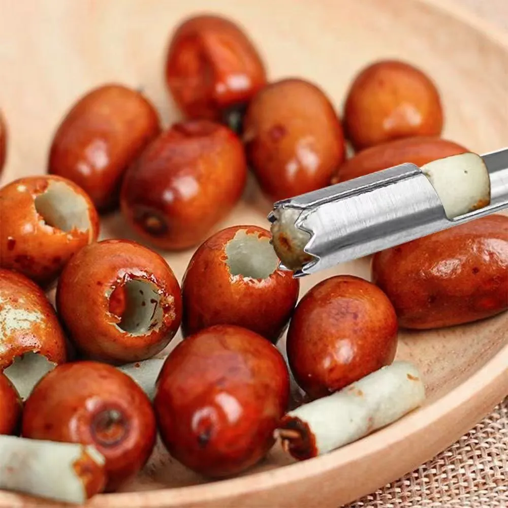 不锈钢山楂去核器多功能苹果梨红枣开核神器厨房实用取芯工具