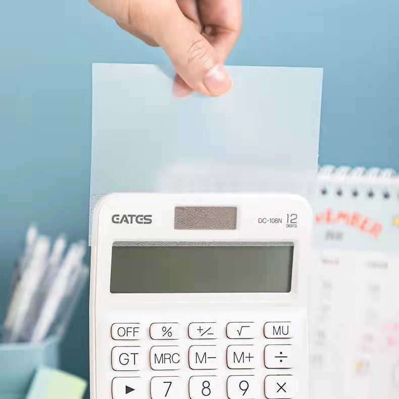 透明便利贴高颜值可粘贴ins网红学生用便签贴纸防水可写