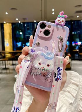 适用于华为荣耀x100手机壳女新款honor8x奶茶玲娜贝儿8xmax夏天可斜挎背带9x全包9xpro防摔可爱星黛露保护套