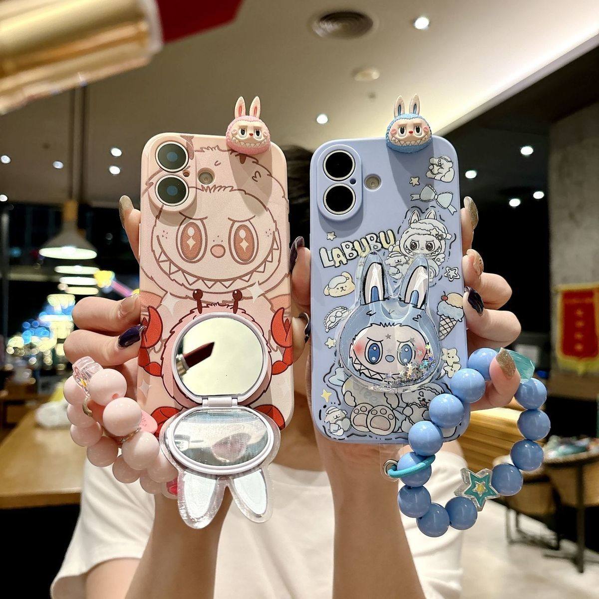 巨蟹座拉布布适用于华为y9prime2019手机壳女新款nzones7pro网红手珠nzones7防摔nzones7pro+全包式软保护套