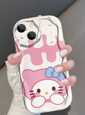 超萌玉桂狗适用华为nova4手机壳新款nova5粉色HelloKitty情侣nova6女nova6se防摔nova7情侣nova7pro奶油壳hw