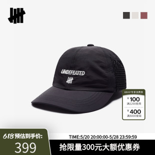 时尚 潮流美式 新品 UNDEFEATED五条杠官方春季 街头网眼口袋棒球帽