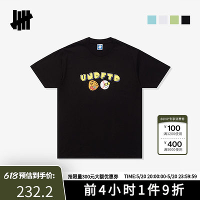 夏季短袖卡通UNDEFEATED