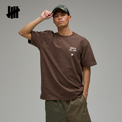 五条杠宽松经典短袖T恤