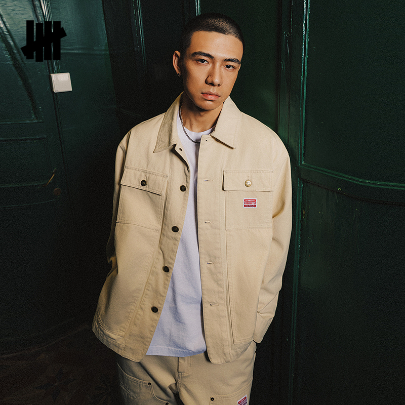 潮流牛仔工装夹克外套