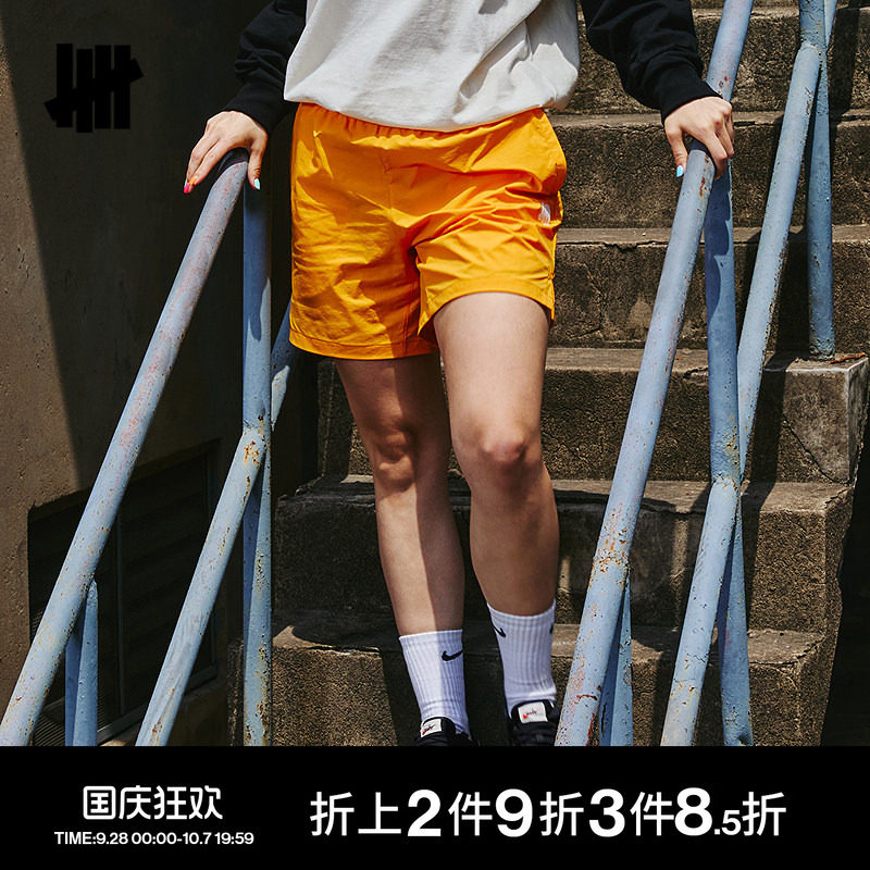 UNDEFEATED×SORONA拼接短裤图片