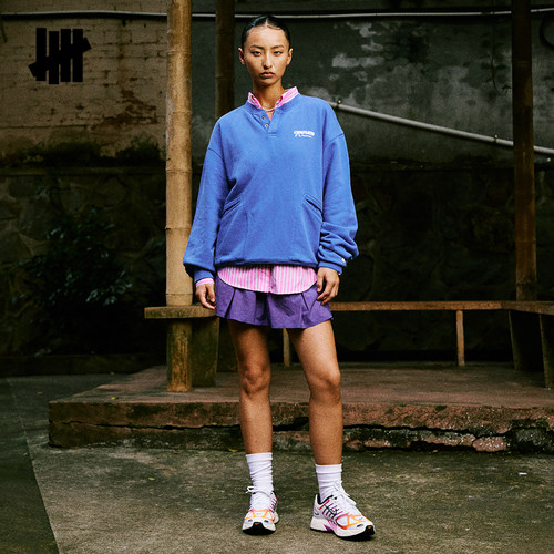 UNDEFEATED X XUPERMAN联名五条杠秋季女乒乓球运动裙裤