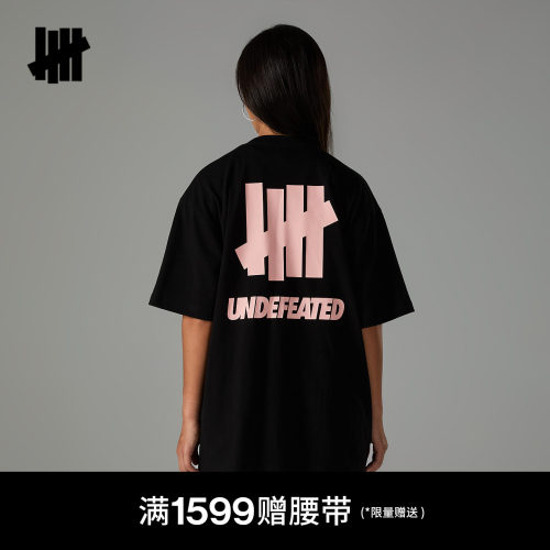 UNDEFEATED五条杠秋季短袖T恤