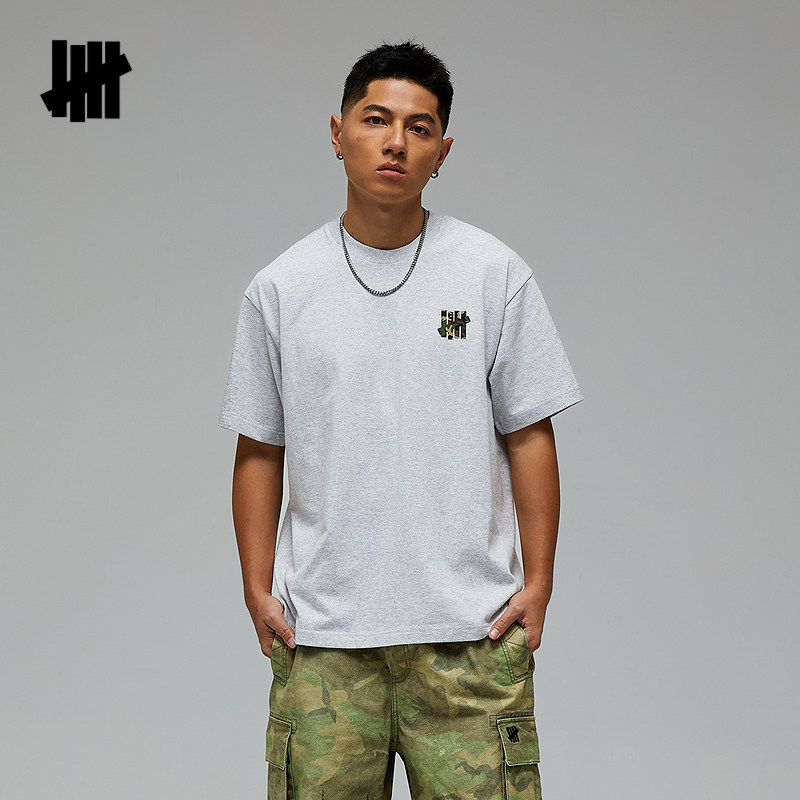 UNDEFEATED五条杠官方冬季新品时尚潮流美式经典ICON短袖T恤