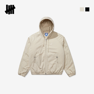 UNDEFEATED五条杠官方秋季新品水洗ICON刺绣棉服