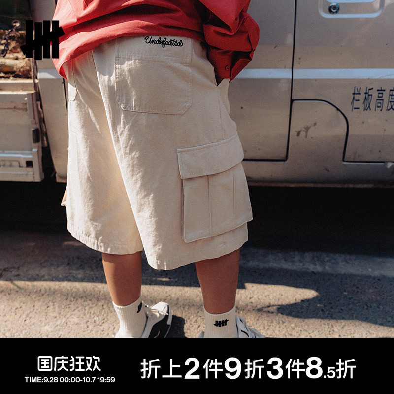 UNDEFEATED工装多袋短裤新品图片
