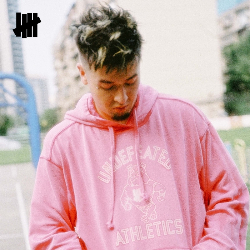 五条杠重磅水洗连帽卫衣