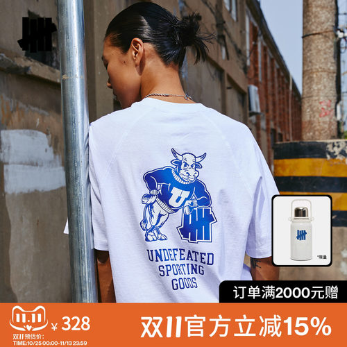 UNDEFEATEDICON插肩短袖T恤