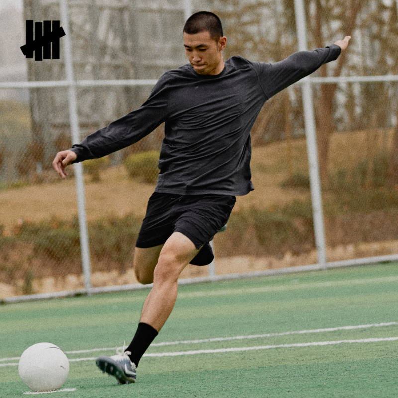 秋新品室内训练羊毛长袖打底T恤