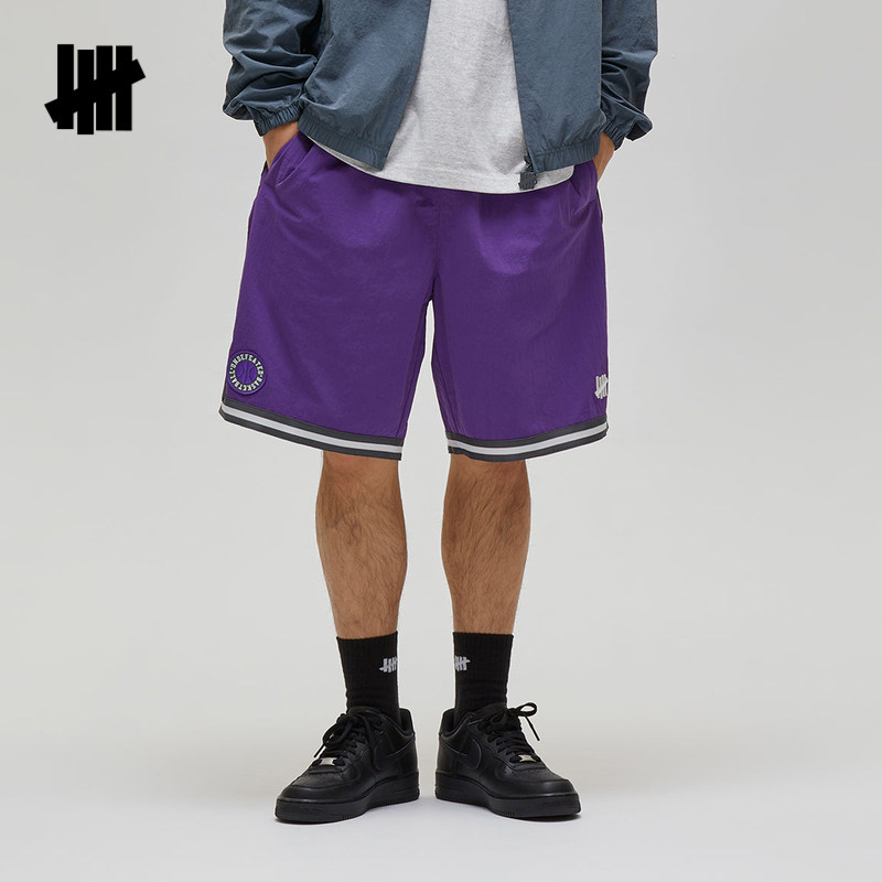 UNDEFEATED五条杠官方春季新品潮牌美式运动复古设计篮球运动短裤,男装,短裤,淘宝优惠券,粉丝福利购,淘宝优惠卷