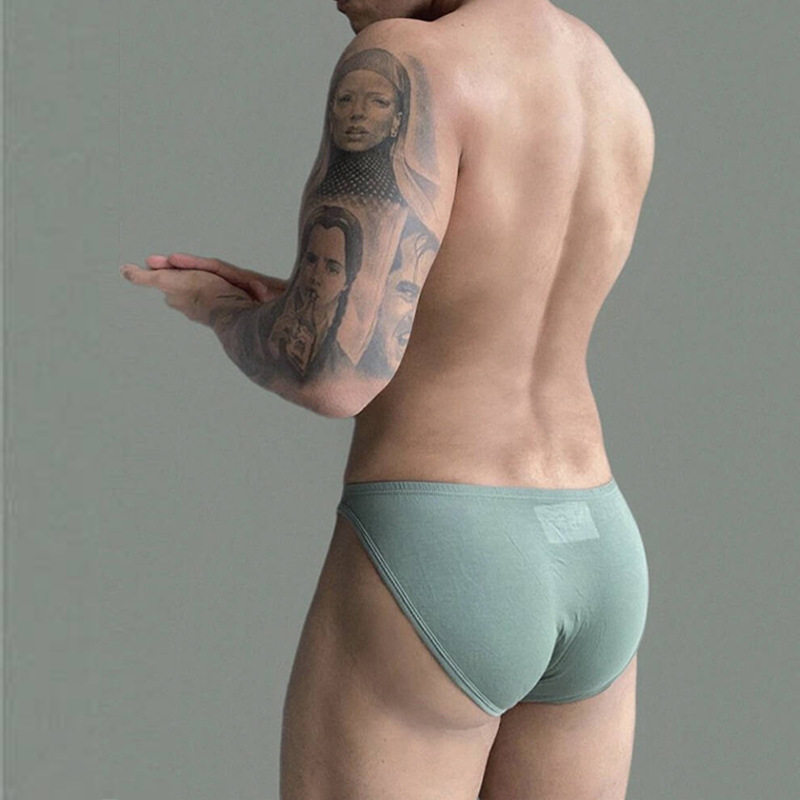 潮流性感男士三角裤莫代尔纯色低腰激凸囊袋比基尼提臀纯色内,女士内衣/男士内衣/家居服,男三角内裤,淘宝优惠券,粉丝福利购,淘宝优惠卷