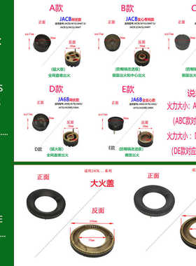 适用方太燃气灶JACB JAM7 JA26BE JA6G火盖分火器铜盖防糊锅炉芯