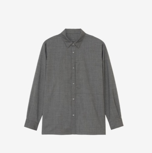 【NextVogue】Goldwin Wool Hike Shirt羊毛混纺透气防晒长袖衬衫
