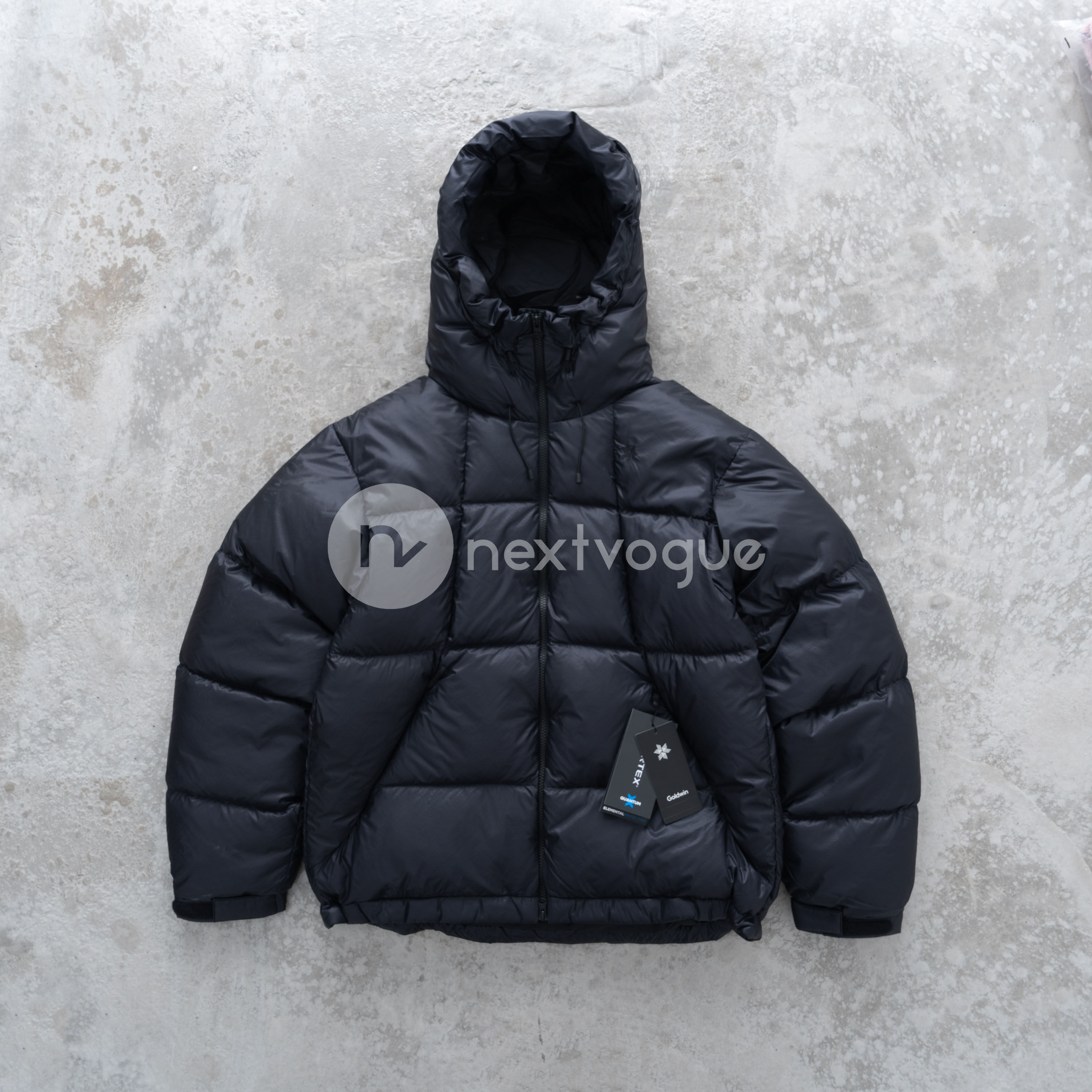【NextVogue】GOLDWIN PERTEX QUANTUM Down 机能连帽羽绒服 24AW