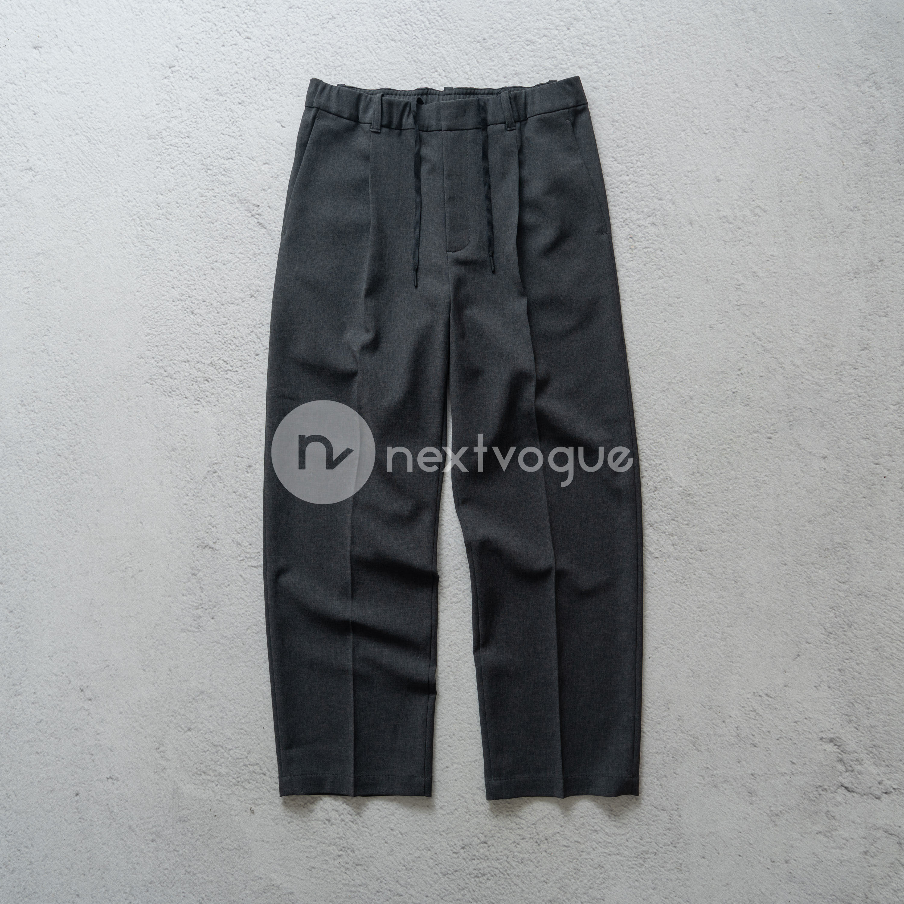 【NextVogue】Goldwin One Tuck Straight直筒仿羊毛休闲裤75180