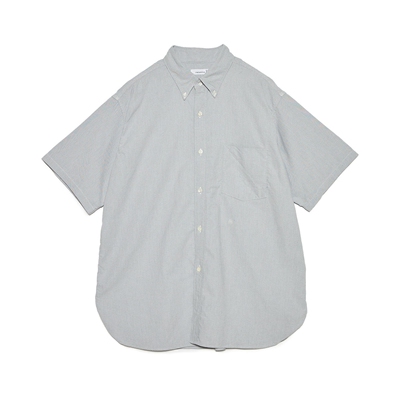 【NextVogue】nanamica button down wind shirt日产短袖衬衫26ss