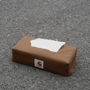 【NextVogue】carhartt wip Tissue Box Cover防水帆布纸巾抽纸盒