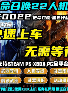 使命召唤cod22代练代肝打代 刷创世纪奇点感染启示录金皮武器等级