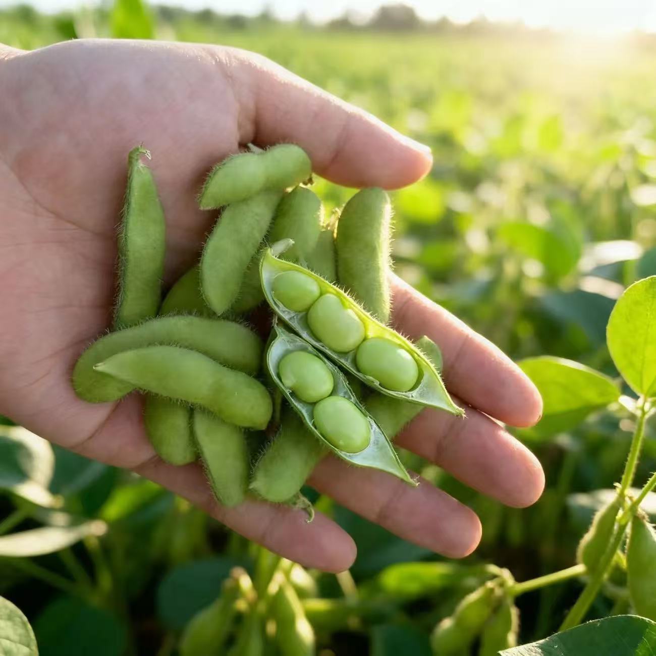 顺丰现摘农家毛豆新鲜带壳青豆子疏菜嫩豆荚黄豆自种时令新鲜蔬菜图片
