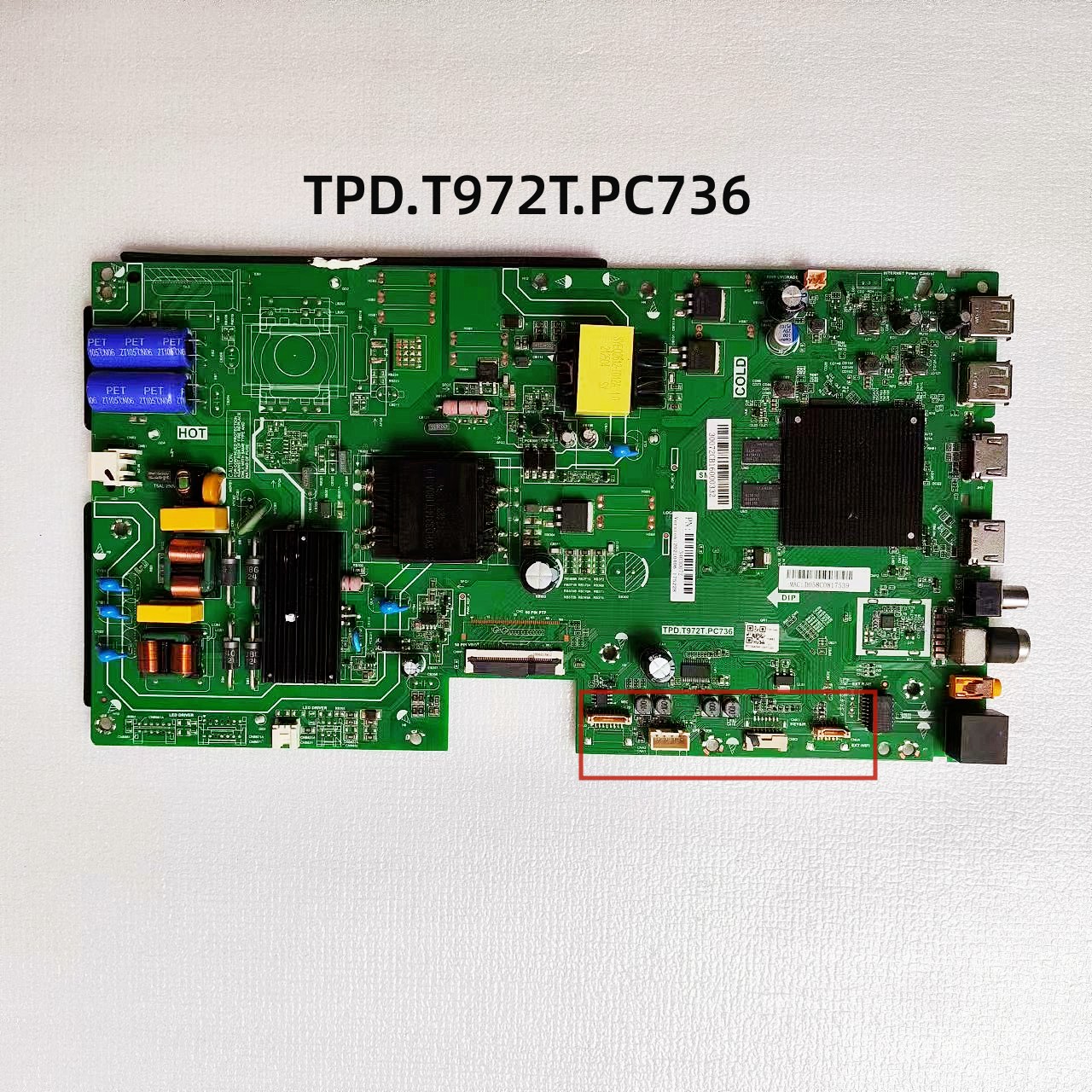 原装海尔LU55C7 LS55Z51Z(黑)电视机主板 TPD.T972T.PC736配屏-封面