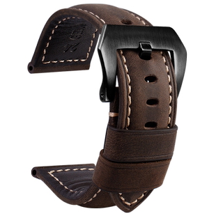 代用瑞夫泰格/RT潮流手表RGA3532 RGA3503B男真皮手表带配件24mm