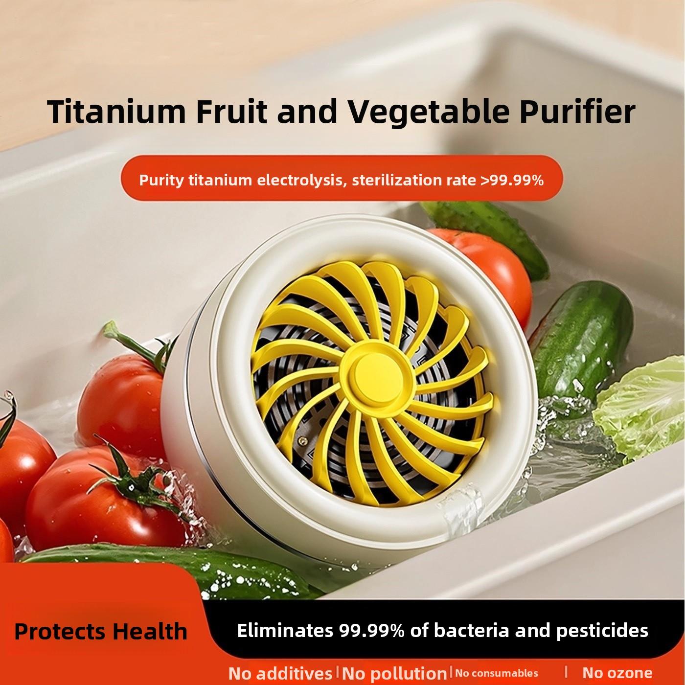 净化器水果消毒机机械式无洗涤筐果蔬消毒清洗机洗食材净化机洗菜