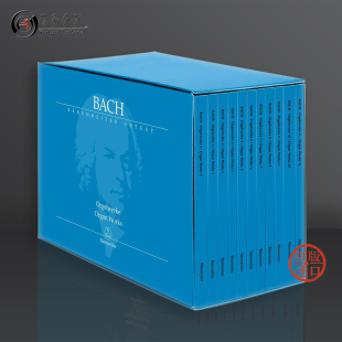 The Johann 骑熊士原版 Complete 权威版 管风琴作品全集 本 巴赫 Organ volumes Works 全套共11卷 乐谱Bach Sebastian BA5279