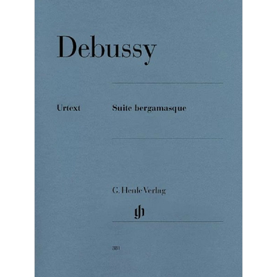 德彪西贝加莫组曲钢琴独奏