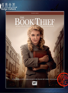 偷书贼 电影音乐选集 钢琴独奏 约翰威廉姆斯 Hal Leonard海伦德 John Williams The Book Thief for Piano Solo HL00124861