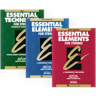 弦乐的基本要素 小提琴教材 全套共一至三卷 原创 海伦德 Essential Elements Strings Original Series Violin1-3