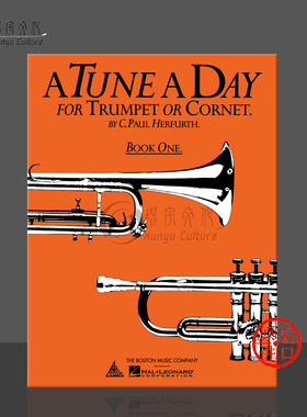 小号或短号每日练习 卷一 Music Sales原版进口乐谱书 A Tune a Day for Trumpet or Cornet Vol 1 HL14034230