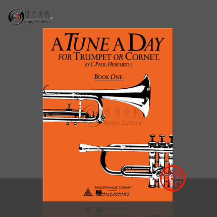 小号或短号每日练习 卷一 Music Sales原版进口乐谱书 A Tune a Day for Trumpet or Cornet Vol 1 HL14034230