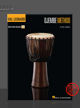 非洲鼓教程 含在线视频 海伦德原版乐谱书 HAL LEONARD DJEMBE METHOD HL00145559