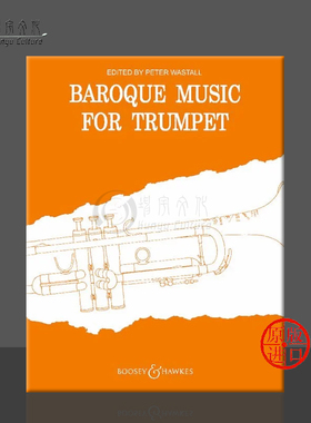 小号演奏巴洛克音乐 英国博浩原版乐谱书 Baroque Music for Trumpet BH15191