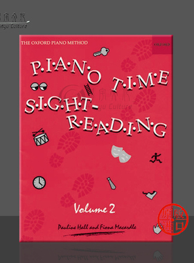 钢琴时间 视奏 卷二 游戏练习 英皇考级 Oxford 牛津原版乐谱书 Piano Time Sightreading Book 2 By Pauline Hall 9780193727694