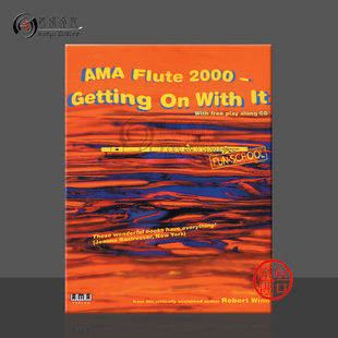 继续 进口乐谱书 原版 罗伯特 Winn Getting With 2000 长笛 Flute AMA 610243E Robert AMA长笛2000系列