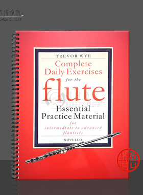 长笛每日练习曲集 特里弗怀伊 原版乐谱书 Trevor Wye COMPLETE DAILY EXERCISES FOR THE FLUTE HL14036424