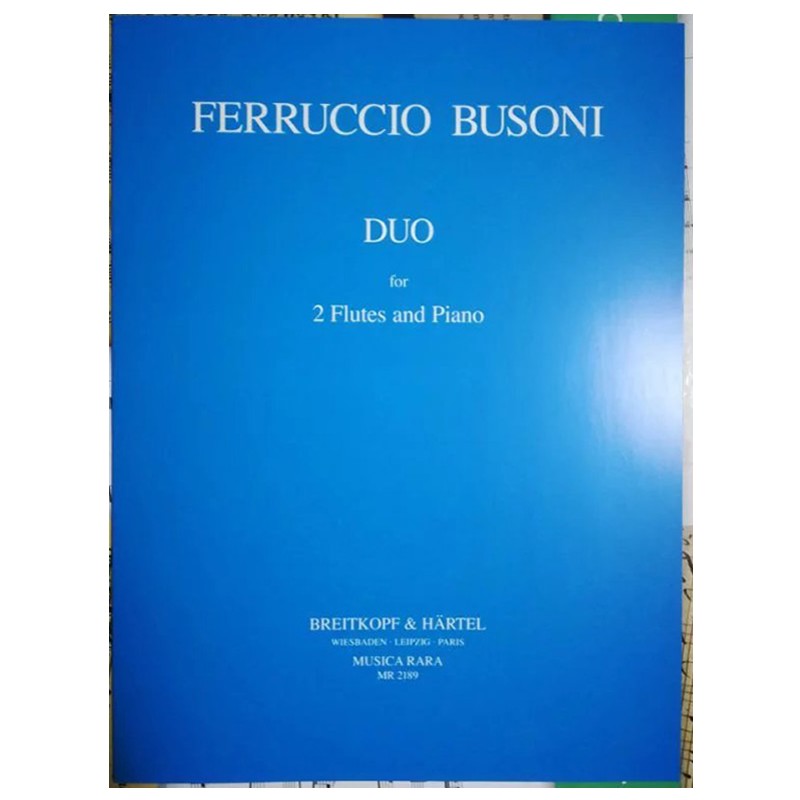 索尼小调二重奏长笛钢琴大熊