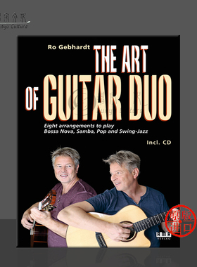 格布哈特 吉他二重奏的艺术 含CD AMA原版进口乐谱书 Gebhardt The Art of Guitar Duo 610517