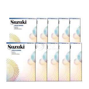 铃木小提琴教程 国际版 不含钢琴伴奏谱 全套共一至十卷 原版乐谱书 Suzuki Violin School Vol 1-10 International