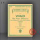 小提琴和钢琴 希尔默原版 HL50485535 四季 THE SEASONS 售完缺货 完整版 FOUR 维瓦尔第 Vivaldi COMPLETE 乐谱书