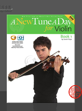 莎拉 波普 每天都有新曲调 卷一 小提琴独奏 海伦德原版乐谱书 Sarah Pope A New Tune a Day for Violin Vol 1 HL0014022770